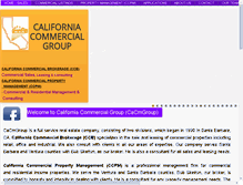 Tablet Screenshot of cacmgroup.com